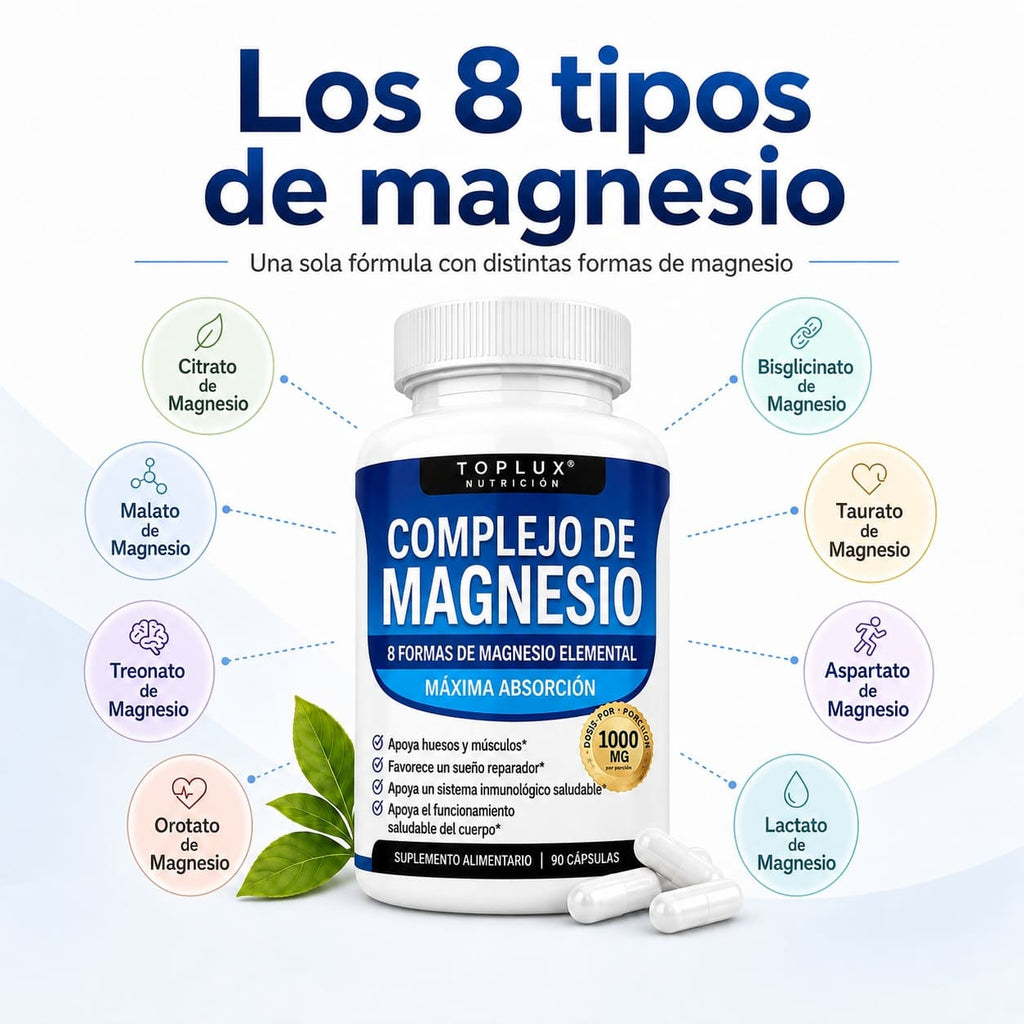 Complejo de Magnesio 8 en uno