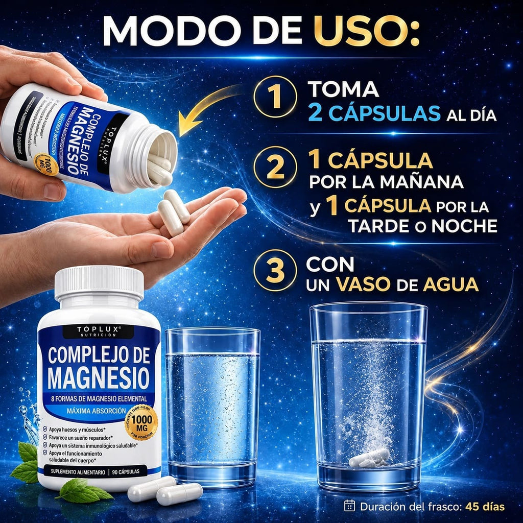 Complejo de Magnesio 8 en uno