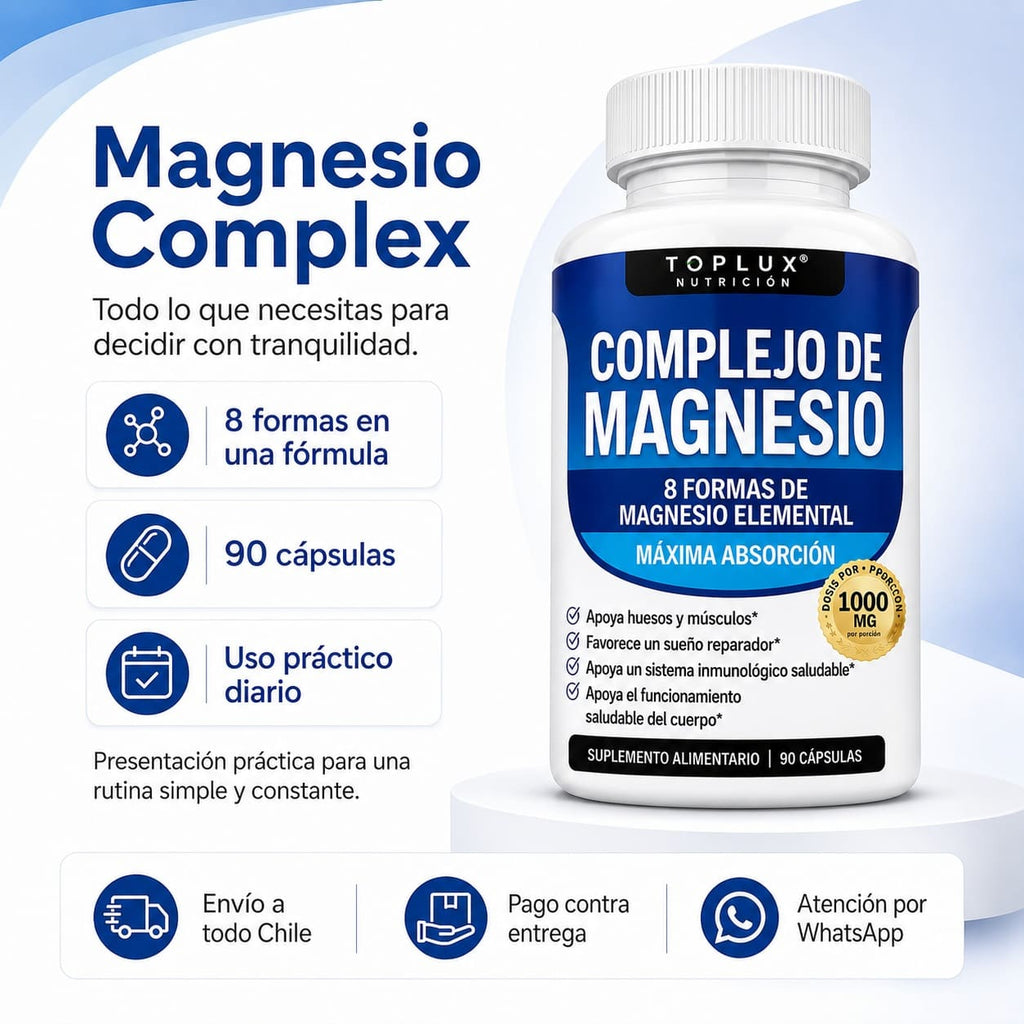 Complejo de Magnesio 8 en uno