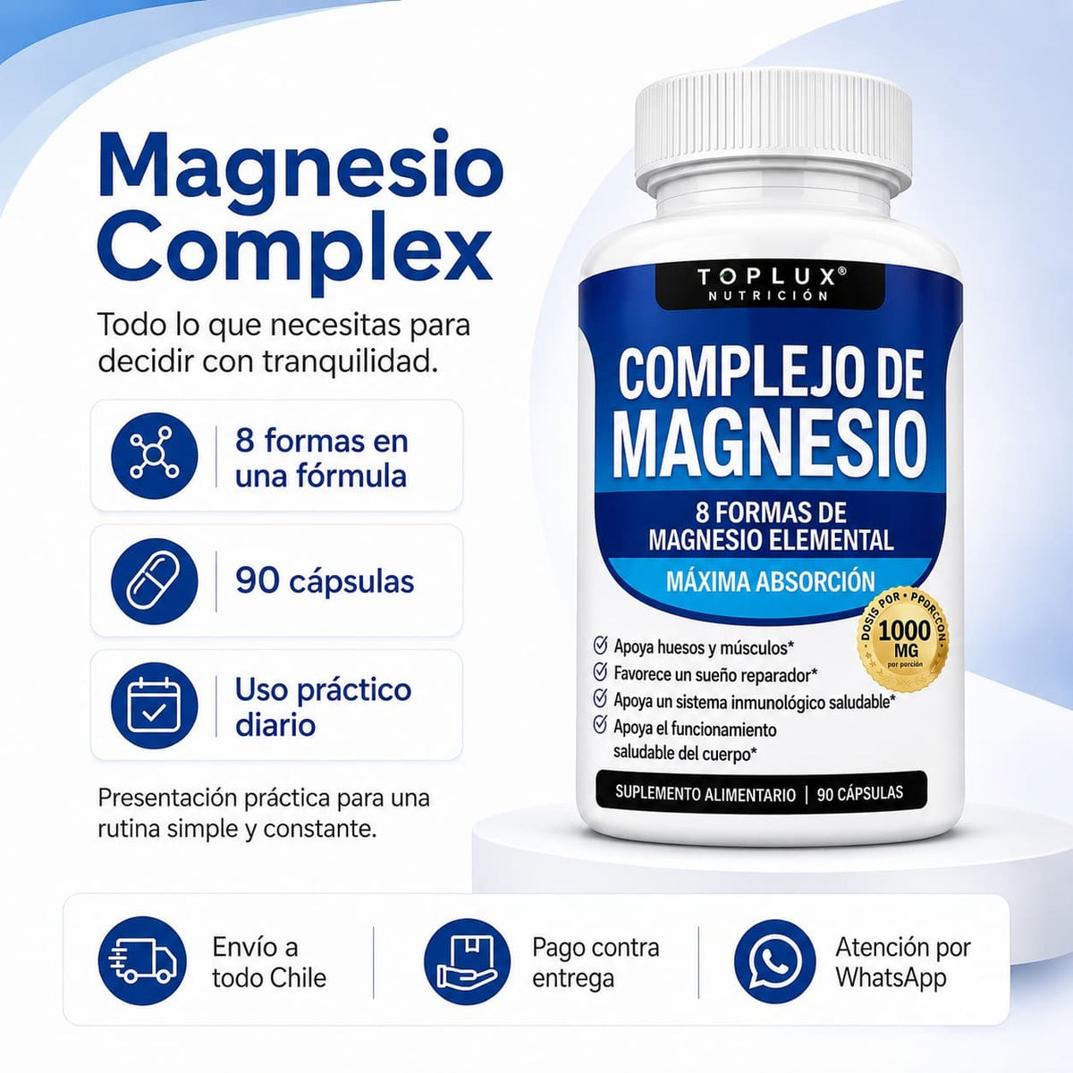 Complejo de Magnesio 8 en uno